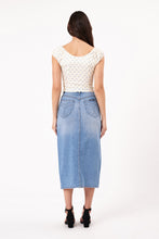 Load image into Gallery viewer, Sailor Skirt-Mid Vintage Blue