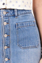 Load image into Gallery viewer, Sailor Skirt-Mid Vintage Blue