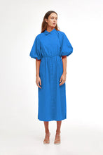 Load image into Gallery viewer, Zoya Shirt Dress-Cobalt