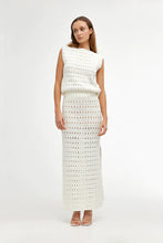 Load image into Gallery viewer, Laura Crochet Skirt-Ivory