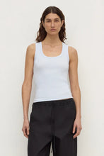 Load image into Gallery viewer, Robyn Scoop Neck Rib Tank-Powder Blue
