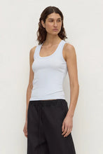 Load image into Gallery viewer, Robyn Scoop Neck Rib Tank-Powder Blue