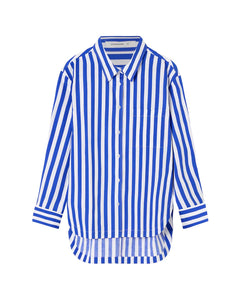 Everyday Shirt-Cobalt Stripe