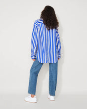 Load image into Gallery viewer, Everyday Shirt-Cobalt Stripe