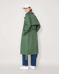 Trench Coat-Sage