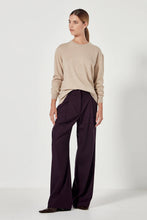 Load image into Gallery viewer, Cashmere Crew-Biscuit Melange