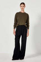 Load image into Gallery viewer, Cashmere Crew-Khaki