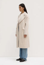 Load image into Gallery viewer, Sadie Single Breasted Wool Coat-Oat Marle