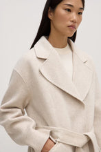 Load image into Gallery viewer, Sadie Single Breasted Wool Coat-Oat Marle