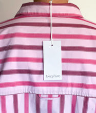 Load image into Gallery viewer, Cropped Viv Shirt-Berry Stripe