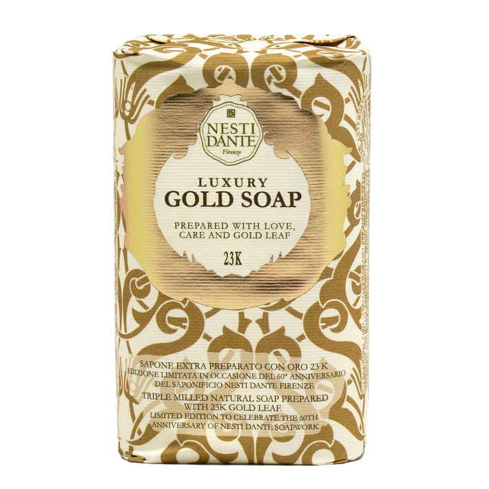 Luxury Gold Soap-with 23k Gold Leaf, 250g