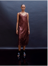 Load image into Gallery viewer, Shine On Slip Dress-Delicioso