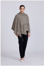 Load image into Gallery viewer, Merino River Shawl-Wheat
