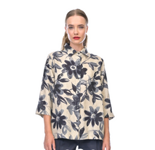 Load image into Gallery viewer, Trapeze Shirt-Cornflower