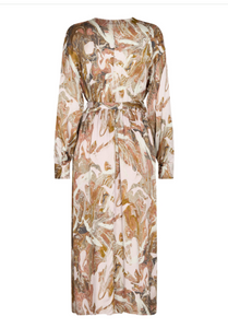 Markella Marble Wrap Dress