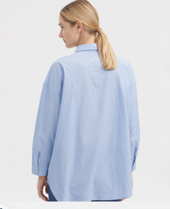 Striped Shirt-Intense Blue