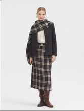 Load image into Gallery viewer, Cotton Plaid Fabric Skirt