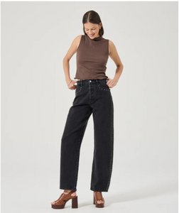 Gigi Barrel-Black Sand Eyelet