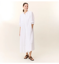 Load image into Gallery viewer, Roca Pleated Dress-White