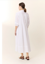 Load image into Gallery viewer, Roca Pleated Dress-White