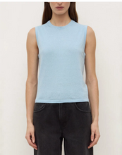 Load image into Gallery viewer, Helena Cotton Cashmere Vest-Salt
