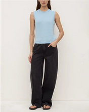 Load image into Gallery viewer, Helena Cotton Cashmere Vest-Salt