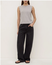 Load image into Gallery viewer, Helena Cotton Cashmere Vest-Grey Marle