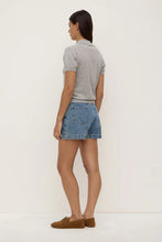 Load image into Gallery viewer, Sloane Cotton Cashmere Polo-Grey Marle