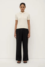 Load image into Gallery viewer, Sloane Cotton Cashmere Polo-Cream