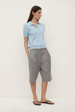 Load image into Gallery viewer, Sloane Cotton Cashmere Polo-Salt