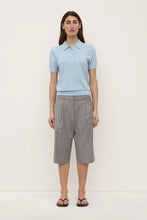 Load image into Gallery viewer, Sloane Cotton Cashmere Polo-Salt