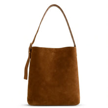 Load image into Gallery viewer, Tobi Tote-Tan Suede