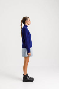 Flick Emily Jumper-Navy