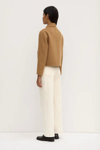 Tasmin Wool Jacket-Camel
