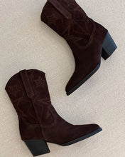 Load image into Gallery viewer, Quinn Boot-Chocolate Suede