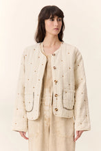 Load image into Gallery viewer, Vahala Quilt Jacket-Ecru