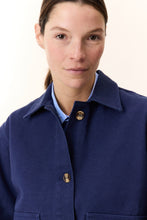 Load image into Gallery viewer, Vincy Plain Jacket-Blue