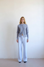 Load image into Gallery viewer, CPD Monogram Cardigan-Sky/Navy