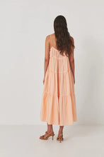 Load image into Gallery viewer, Kadie Cotton String Dress-Tangerine