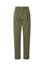 Load image into Gallery viewer, Raina Canvas Light Pleat pant-Army