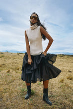 Load image into Gallery viewer, Sharmaine Multi Layer Skirt-Black