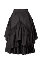 Load image into Gallery viewer, Sharmaine Multi Layer Skirt-Black