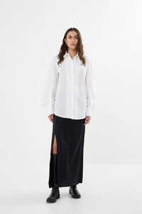 Lourdes Shirt-White