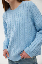 Load image into Gallery viewer, Willa Cable Knit-Sky