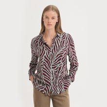 Load image into Gallery viewer, Basic Shirt-Zebra Print