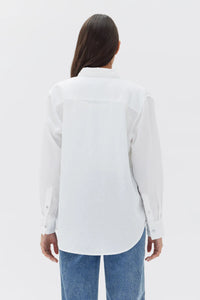 Xander Long Sleeve Shirt-White