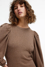 Load image into Gallery viewer, Zoe Knit Dress-Chocolate