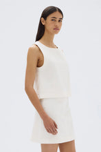 Load image into Gallery viewer, Zoey Twill Top-Cream
