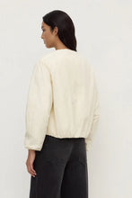 Load image into Gallery viewer, Zoie Padded Bomber-Antique White