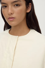 Load image into Gallery viewer, Zoie Padded Bomber-Antique White